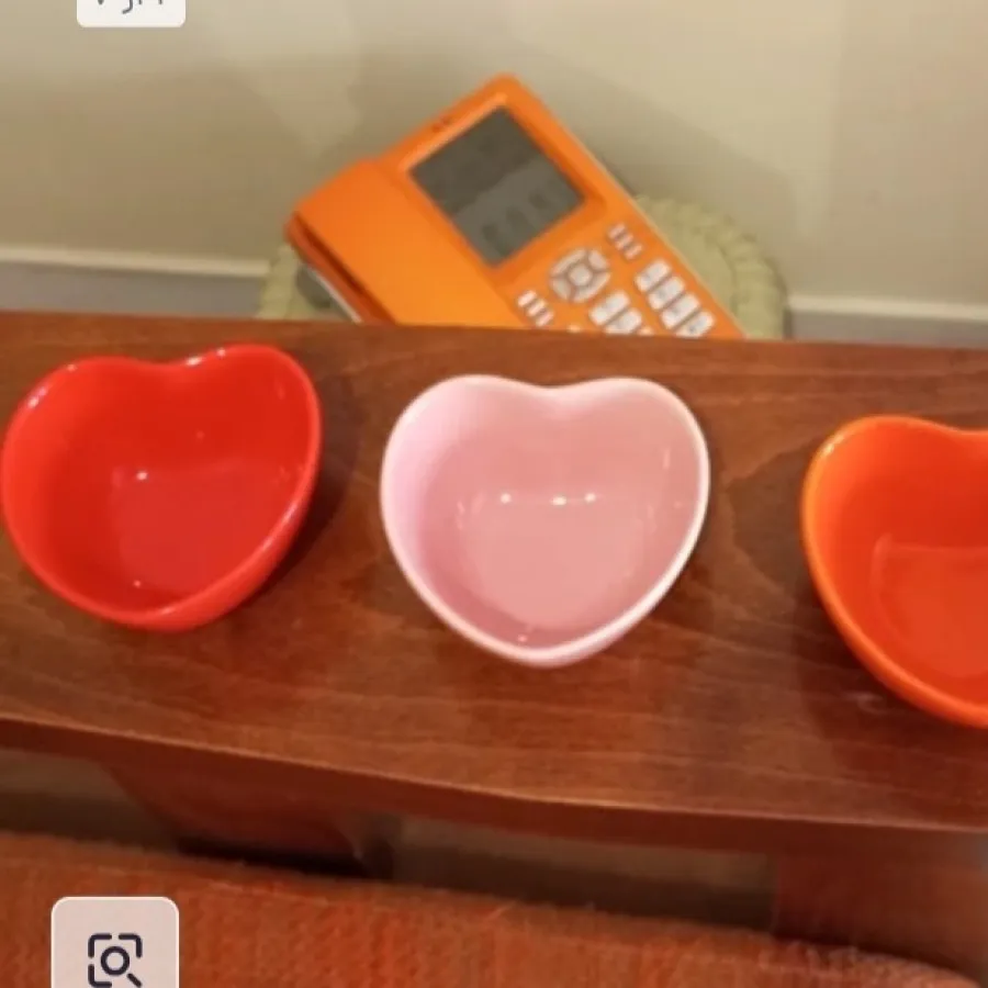 3 عدد پیاله طرح قلب