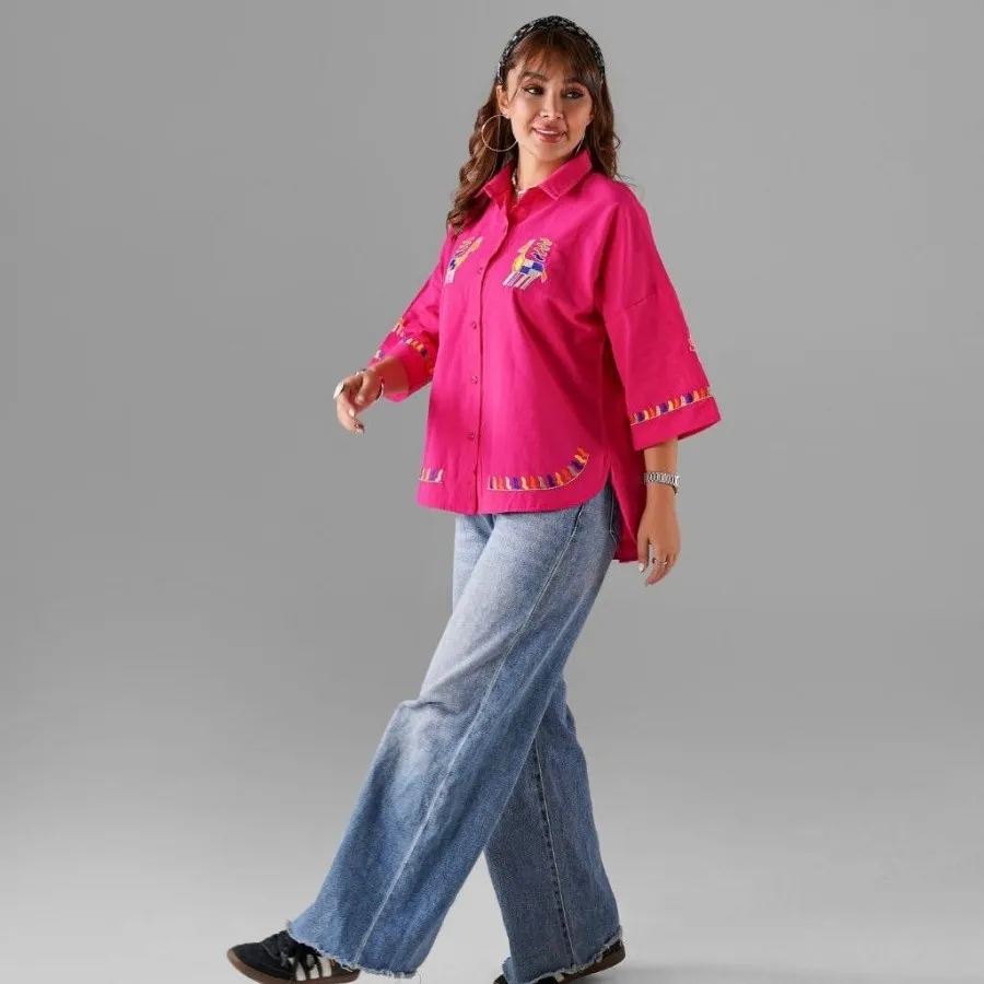 شومیز گلدوزی