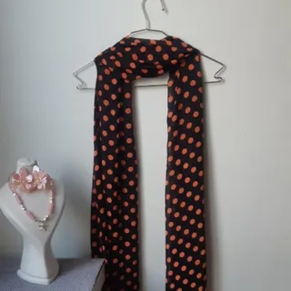 شال حریر مشکی