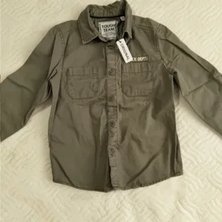 پیراهن کتان پسرانه