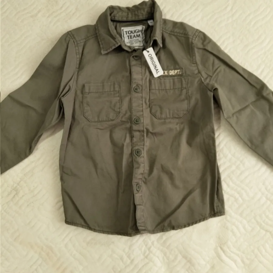 پیراهن کتان پسرانه