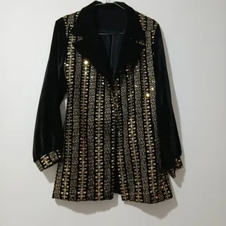 کت سوزن دوزی مخمل