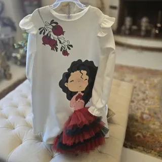 پیراهن دخترانه یلدایی