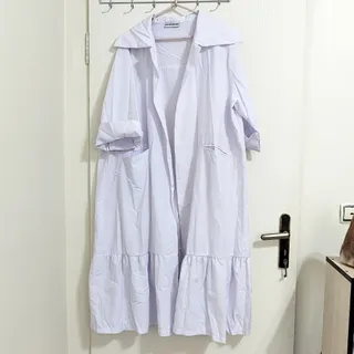 مانتو ‌بلند پایین چین