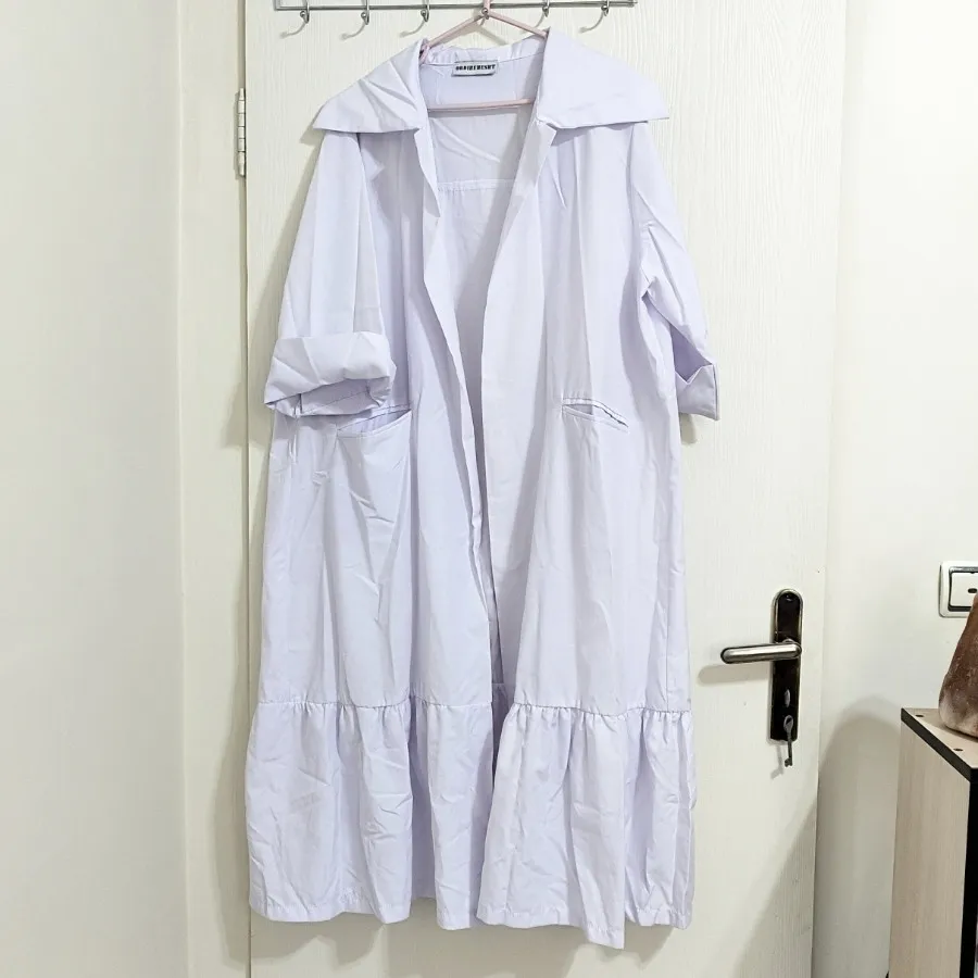 مانتو بلند پایین چین