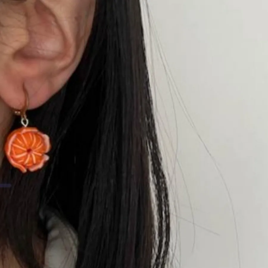 گوشواره نارنگی