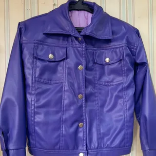 کاپشن دخترانه چرم