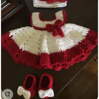 ست سارافون کلاه پاپوش نوز