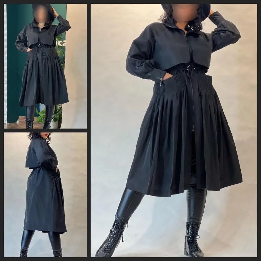 مانتو بارانی فیری سایز