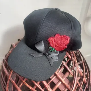 کلاه گل رز شیک