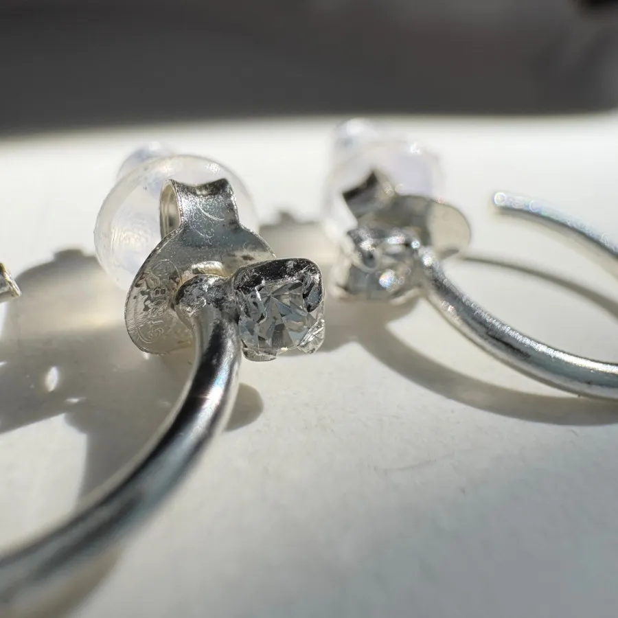 گوشواره حلقه ای نقره