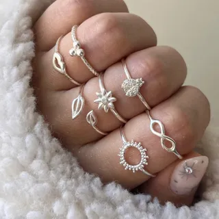 انگشتر نقره 925 اروپایی