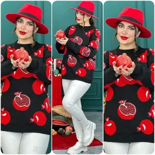 بلوز بافت اناری