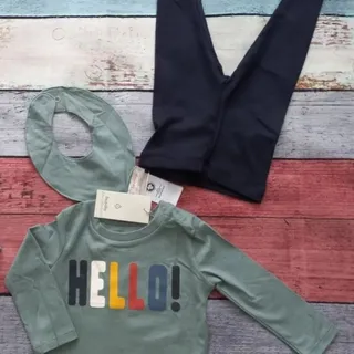 ست شلوار و بلوز و پیشبند