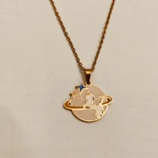 گردنبنداسب شاخدار کپی طلا