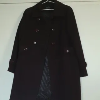 پالتو فوتر قهوه ای تیره44