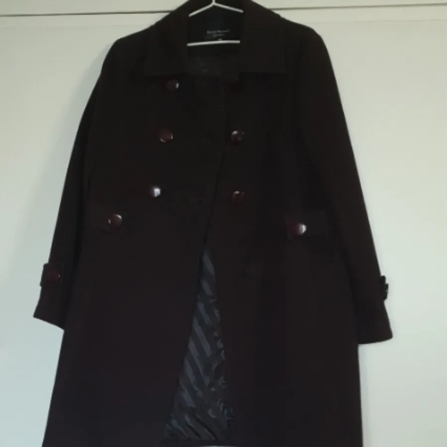 پالتو فوتر قهوه ای تیره44