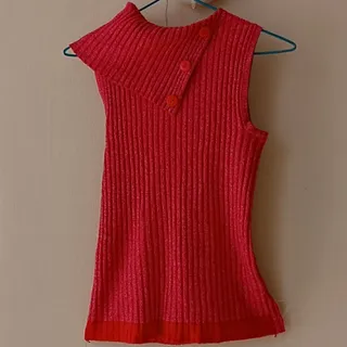 تاپ کش بافت قرمز