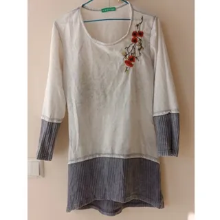 پیراهن گلدوزی شده