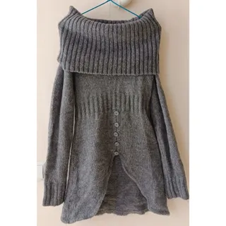 مانتو بافت جلو بسته