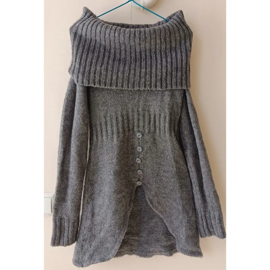 مانتو بافت جلو بسته