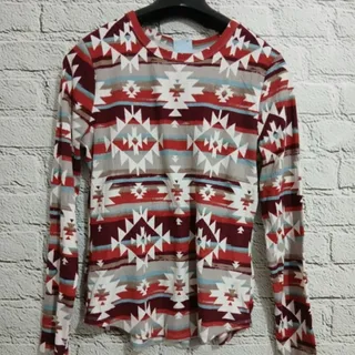 بلوز بافت طرح دار