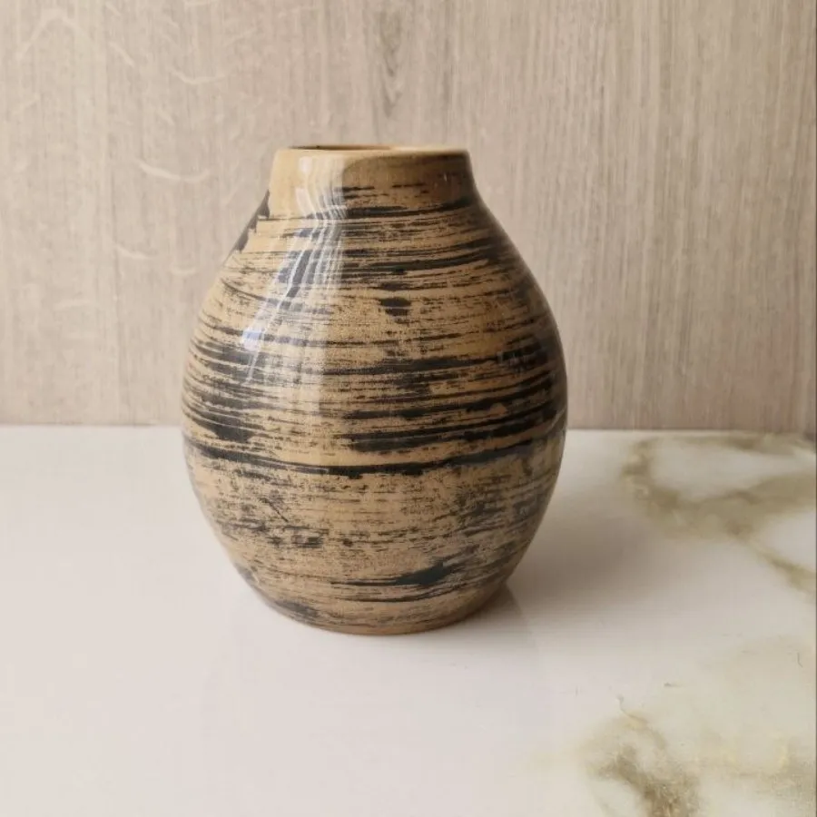 گلدان سفالی دست ساز