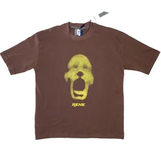 تیشرت یقه گرد چاپی