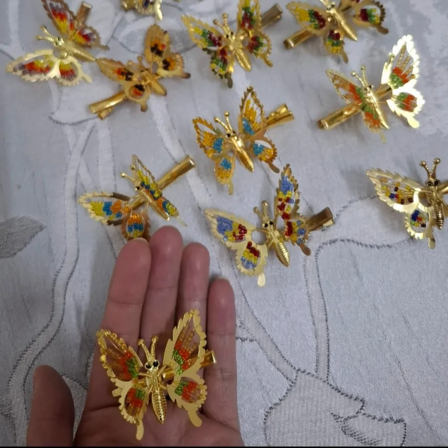 گیره مو پروانه ای