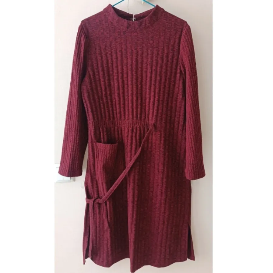 مانتو جلو بسته کشبافت