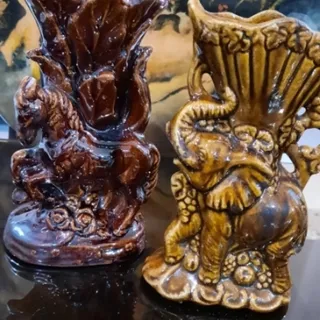 گلدان سرامیکی فیل