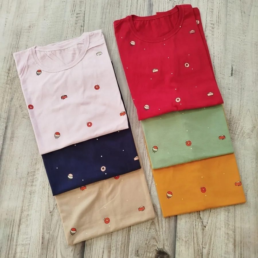 تیشرت نخ پنبه دونات?