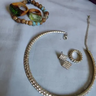 سرویس چوبی و نگینی