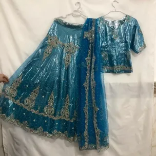 تاپ دامن شال هندی