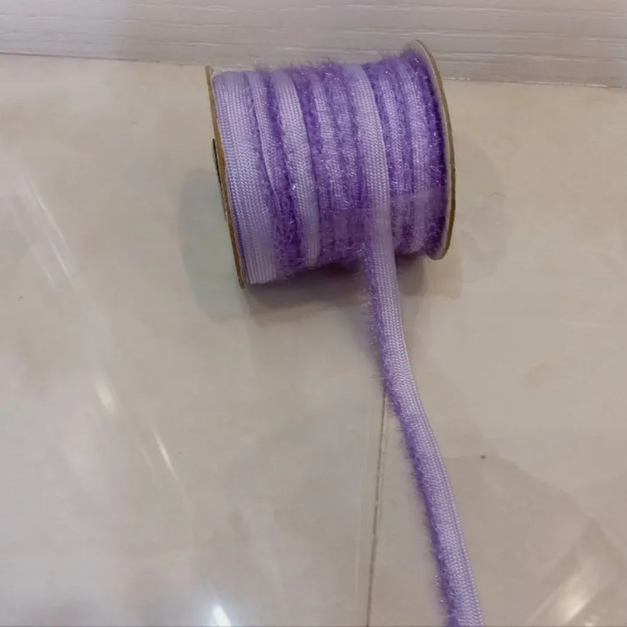 نوار زری دار رنگ بنفش