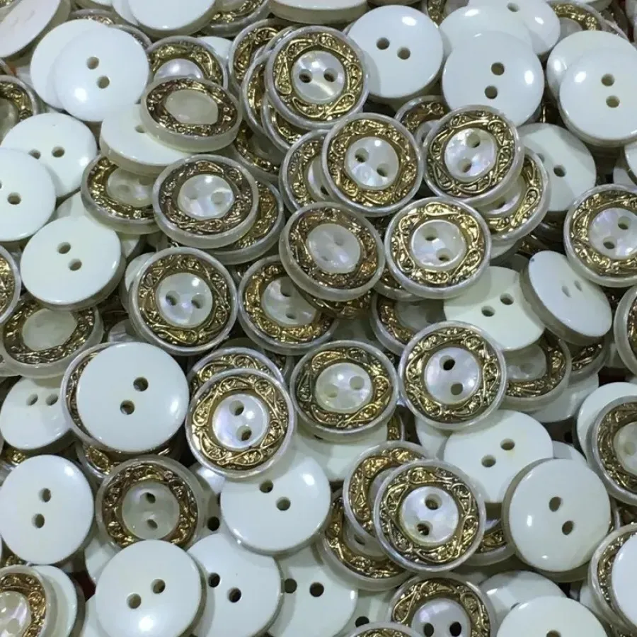 25 عدد دکمه صدفی