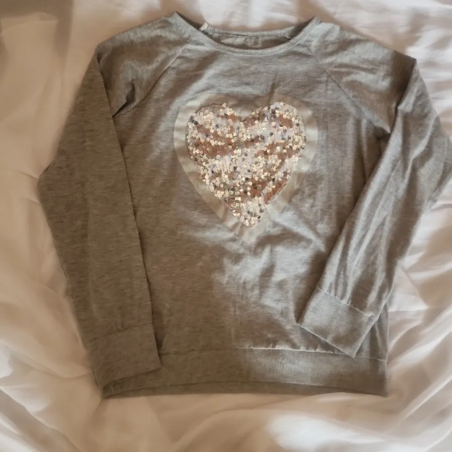 بلوز نخ پنبه قلب طوسی