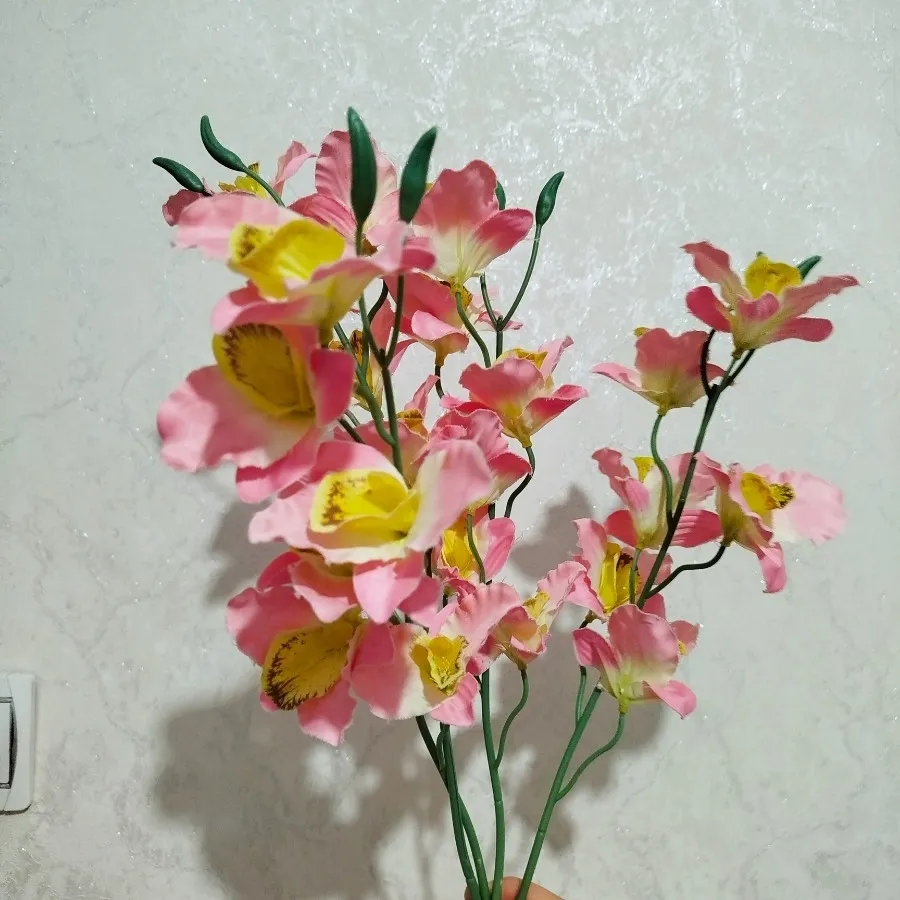 5 شاخه گل مصنوعی