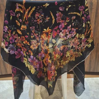 روسری حریر ایتالیایی