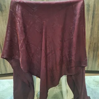 روسری نخ ابریشم ژاکارد