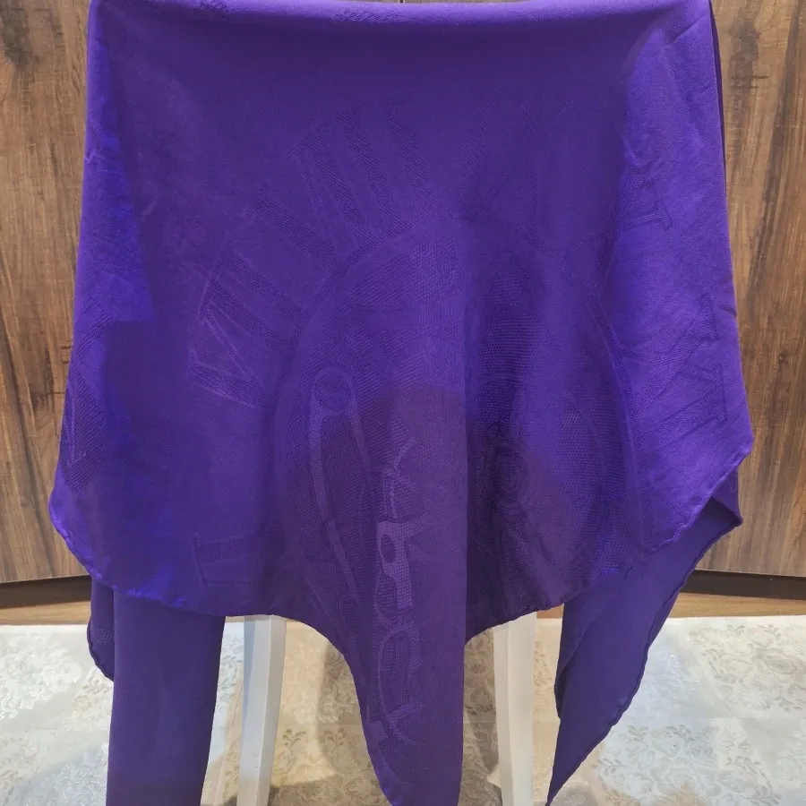 روسری نخ ابریشم ژاکارد