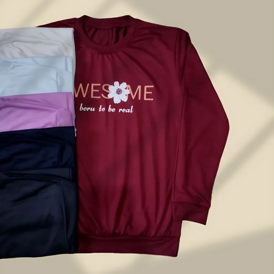 بلوز دورس زنانه طرح گل 2