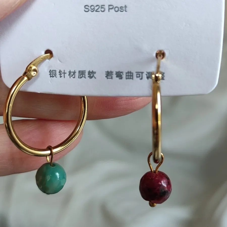 گوشواره حلقه ای کپی طلا