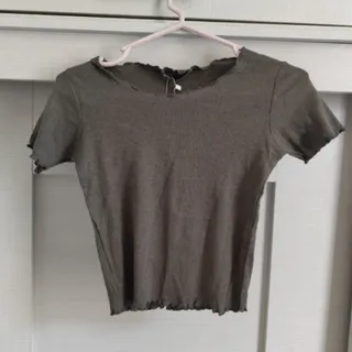 تیشرت کراپ کبریتی خارجی