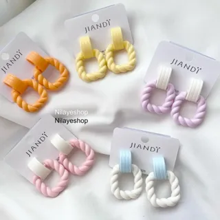 گوشواره رنگی سبک وزیبا