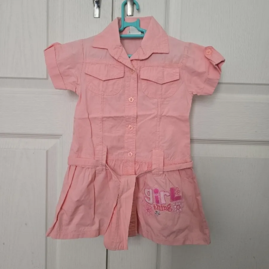 پیراهن کتان نخی