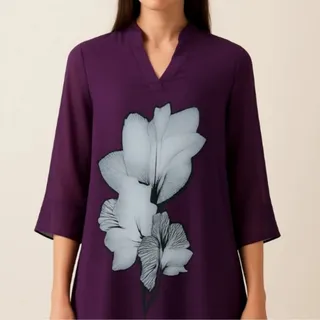 تونیک حریر مجلسی