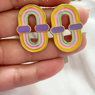 گوشواره رنگی وارداتی ترک