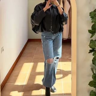 بامبر جکت چرم