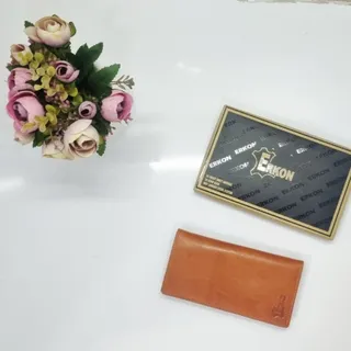 کیف پول چرم مردانه عسلی